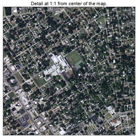 Aerial Photography Map of Zephyrhills, FL Florida