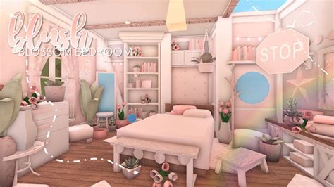 Bloxburg Blush Blossom Bedroom 17k L Tour Speedbuild ♡ Youtube