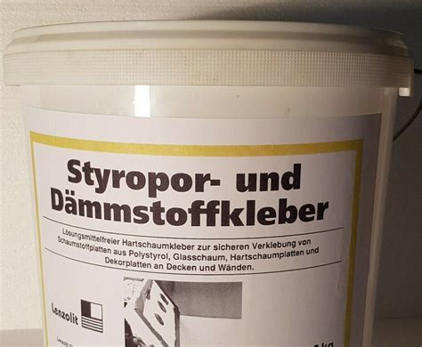 Kg Styroporkleber Styropor Kleber Dispersionskleber D Mmplatten