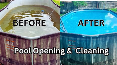 Opening And Cleaning Your Above Ground Pool For A Fun Summer Youtube