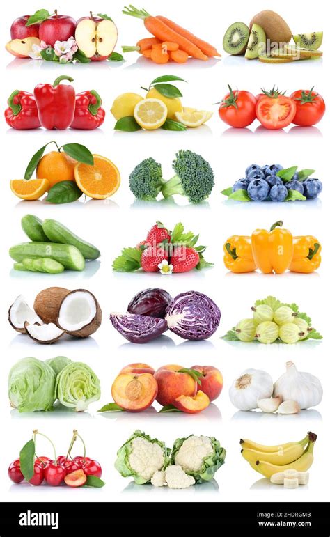 Fruit Vegetable Fruits Vegetables Stock Photo Alamy