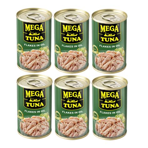 Mega Tuna Flakes In Oil 155g Set Of 6 Lazada PH