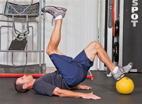Tennis Ball Lifts Performance Exercise - Glute Activation