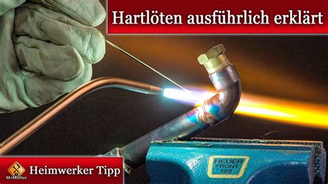 Hartlöten Anleitung Kupferrohr Formieren mit Stickstoff beim