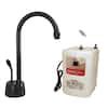 Westbrass 9 In Velosah 1 Handle Hot Water Dispenser Faucet With Instant Hot Water Tank Matte