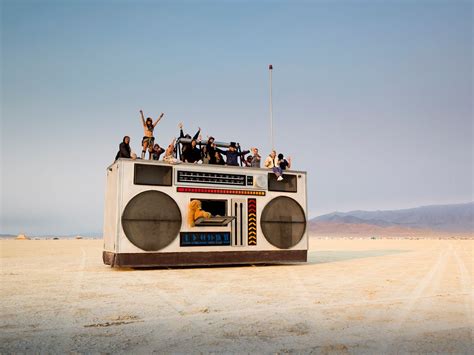 Burning Man Art Car Photo Scott London Burning Man 2016 Burning