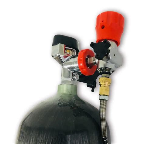 AC168201 6.8L CE 300bar 4500Psi Дайвинг SCBA углеродного волокна Танк ...
