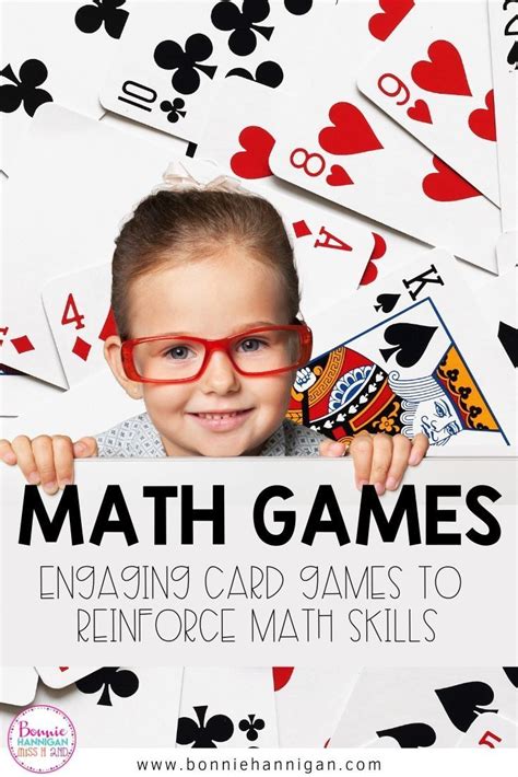 Math Games with Playing Cards | Math card games, Math games, Card games