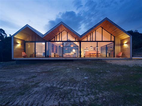 Lookout House With A Zigzagging Roof By Room 11 Homeli