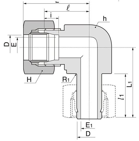 BLA Series Metric Positionable Elbow Fittings On DK LOK USA