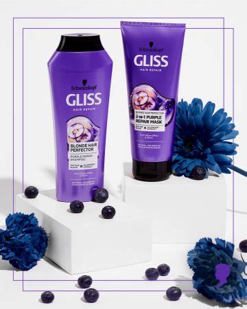 Schwarzkopf Gliss Blonde Hair Perfector regenerierende Maske für Haare für blondiertes Haar