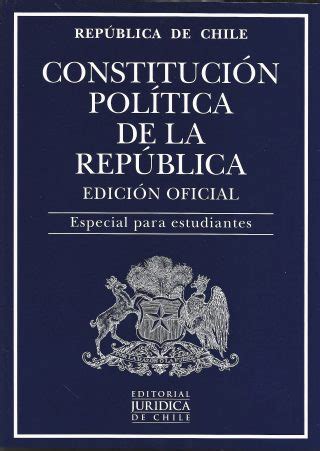 Constituci N Pol Tica De La Rep Blica Edici N Oficial Especial