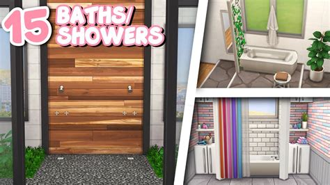 15 Functional Baths And Showers No Cc Base Game Discover Uni