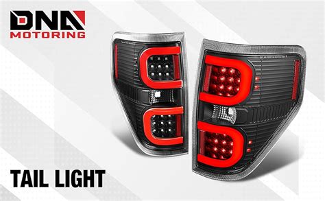 DNA MOTORING TL F15009 LED RD3D BK CL Conjunto De Luz Trasera LED 3D