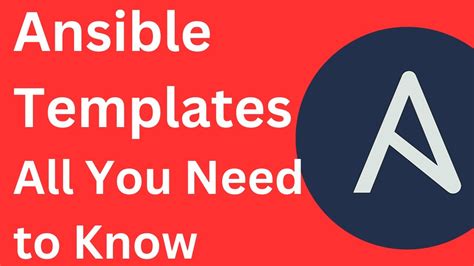 Ansible Template Examples Ansible Jinja Templates Youtube