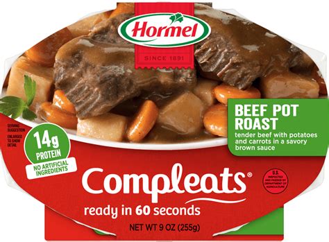 Beef Pot Roast - HORMEL® COMPLEATS® microwavable meals