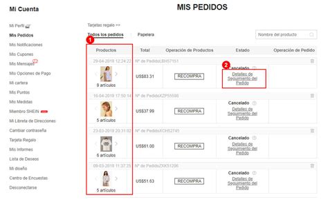 Cómo Rastrear El Pedido Moda de Mujer SHEIN México