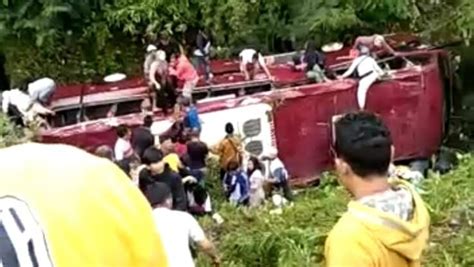 Fakta Fakta Bus Tanpa Sopir Masuk Jurang Di Guci Tegal Tewaskan 1 Orang