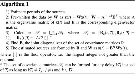 Figure 2 From A Fast Second Order Blind Identification Method For