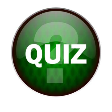 Quiz Green Internet Icon Quiz Examination Render Icon Png