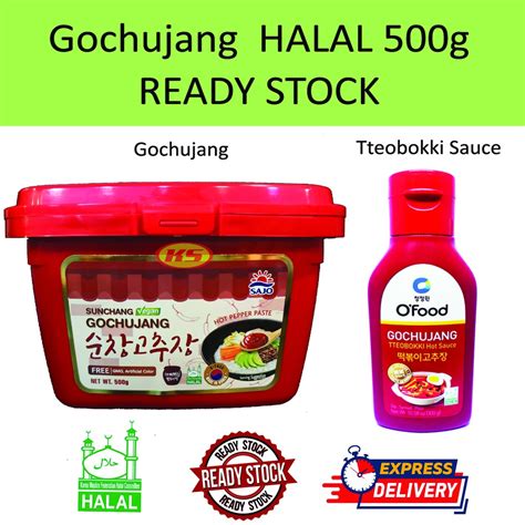 Flash Promo Lowest Price Gochujang Halal Korean Hot Pepper Paste G Tteobokki Sauce