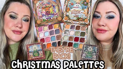 ODEN S EYE CHRISTMAS PALETTES ARE BACK 2 NEW ONES HEY REINDEER