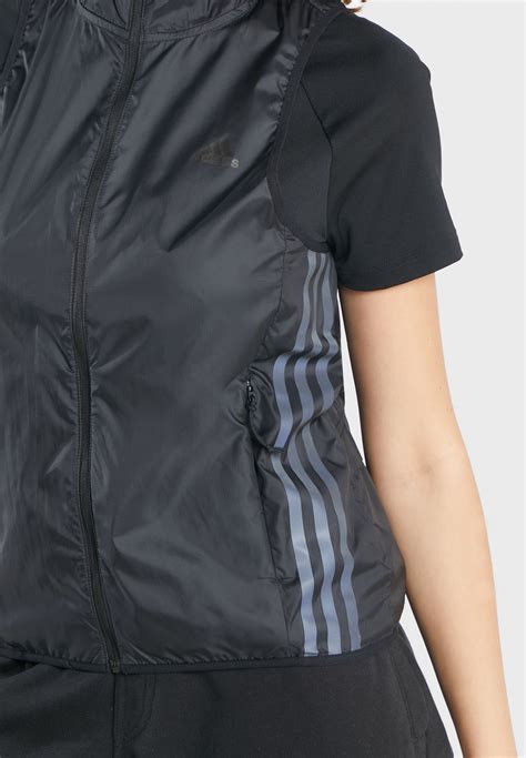 Buy Adidas Black 3 Stripe Gilet For Kids In Doha Other Cities