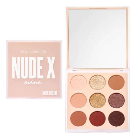 Paleta De Sombras Para Ojos Mini Nude X Tonos Beauty Creations Color Nude Desire MercadoLibre