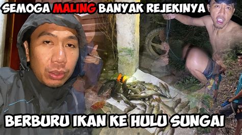 Berburu Ikan Mahseer Ke Hulu Sungai Di Malam Hari Bukan Fishing Camping