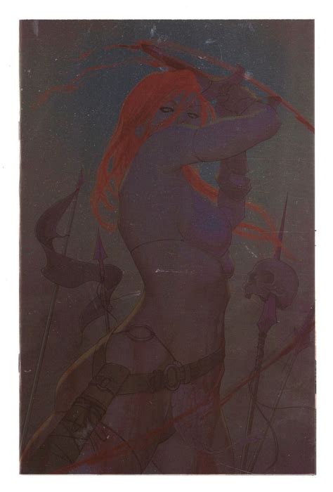 Red Sonja 4P Frison Virgin Modern Icon Variant VF NM 9 0 2023 EBay