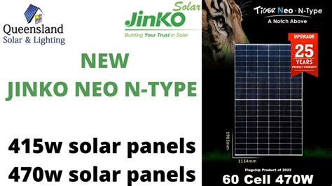 Jinko Tiger Neo N Type Solar Panel Review Queensland Solar And