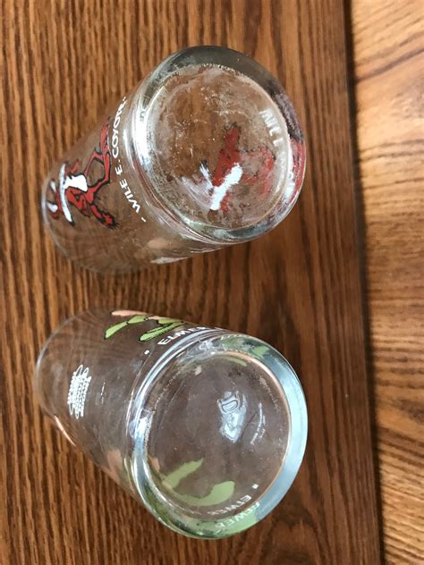 Vintage Wile E Coyote Elmer Fudd Tim Hortons Pepsi Glasses - Etsy