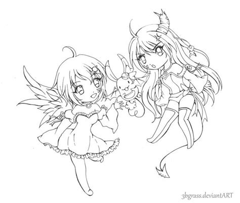 14 Acceptable Coloriage Manga Chibi Gallery Coloriage Manga Images