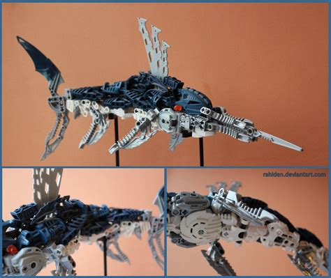 Bionicle Moc Swordfish By Rahiden On Deviantart Bionicle Heroes