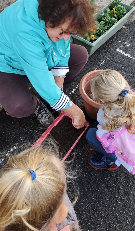 Fleurissement De La Cours Maternelle Ecole Jeanne D Arc De Sully Sur