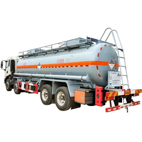 Dongfeng 8x4 Chemical Liquid Tanker Corrosive Liquid Tank Truck Transportation Of Sulfuric Acid