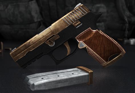 P250 Custom Carry — polycount