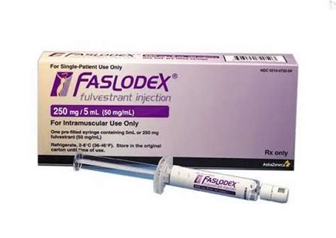 FASLODEX 250mg Injection Fulvestrant 250mg 5 Ml In 1 Vial