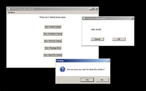 Implementing Dialog Boxes In MVVM CodeProject