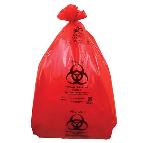 Bolsa RPBI Roja 60X80 Plasticos OMD