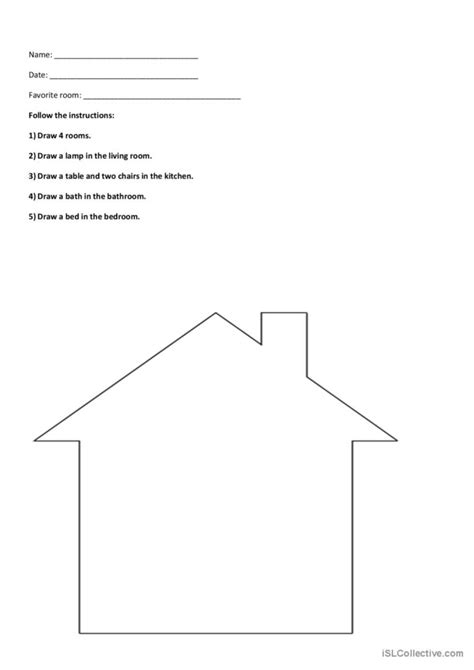 Rooms Of The House English Esl Worksheets Pdf And Doc