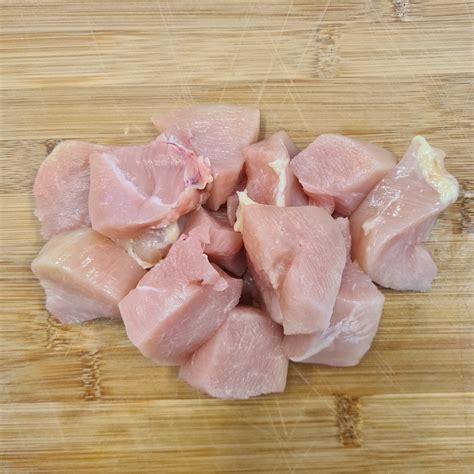 Chicken Breast Diced Downland Produce