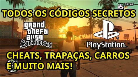 Códigos Gta San Andreas Ps2 Carros Dicas Gta