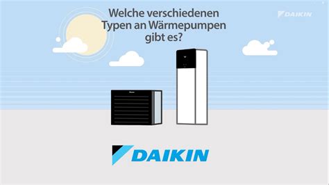 DAIKIN Germany Welche verschiedenen Typen an Wärmepumpen gibt es