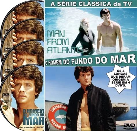 Dvd O Homem Do Fundo Do Mar 4 Filmes Da Série Da Tv Parcelamento