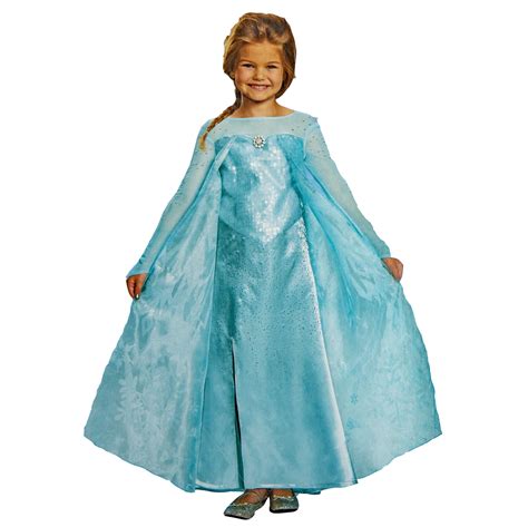 Disguise Disney Frozen Elsa Deluxe Costume M Blue