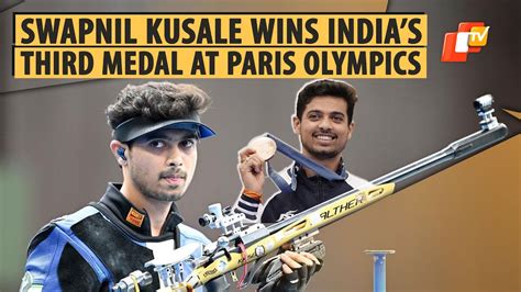 Paris Olympics 2024 India S Swapnil Kusale Wins Bronze Medal In 50m