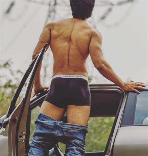 Shirtless Bollywood Men Drop Trou Hot Shot Great Body Cute Butt