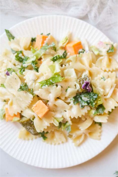 Dill Pickle Pasta Salad Veggie Desserts