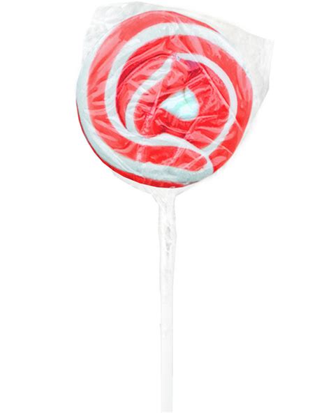 Lollipops - Red and White Swirly Pop 80g - Easter Egg Warehouse